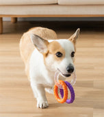 TPR 3-Ring Tug Toy for All Dog Sizes
