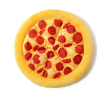 Plush Squeaky Donut & Pizza Toy for Dogs