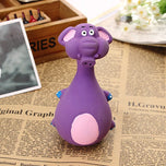 Latex Cartoon Animal Squeaky Dog Toy