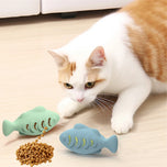 Silicone Fish Chew Toy with Treat Storage