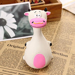 Latex Cartoon Animal Squeaky Dog Toy