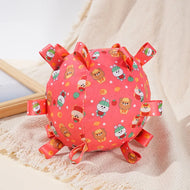 Soft Plush Squeaky Ball Toy for Dogs