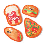 Squeaky Burger & Pizza Toy for Dogs