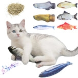 Soft Catnip Fish Plush Chew Toy for Cats