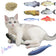 Soft Catnip Fish Plush Chew Toy for Cats