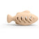 Silicone Fish Chew Toy with Treat Storage