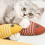 Catnip Fish Chew Toy for Playful Cats