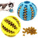 Rubber Treat Ball Toy for Small Pets