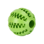 Rubber Treat Ball Toy for Small Pets