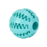 Rubber Treat Ball Toy for Small Pets