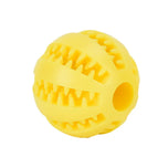 Rubber Treat Ball Toy for Small Pets