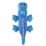 Plush Crocodile Squeaky Chew Toy for Dogs