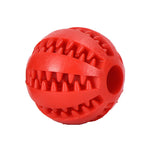 Rubber Treat Ball Toy for Small Pets