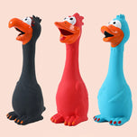 Latex Chicken Squeaky Toy for All Dogs