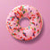 Plush Squeaky Donut & Pizza Toy for Dogs
