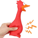 Latex Chicken Squeaky Toy for All Dogs